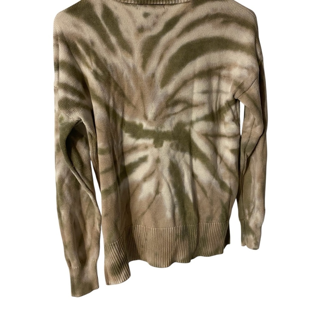 Beige Tie-Dye Sweater - Picture 2 of 3